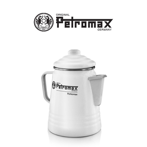 [Petromax] 페트로막스 퍼코막스 에나멜 캠핑용 퍼콜레이터 커피메이커 (화이트) (PM-PER-9-W)