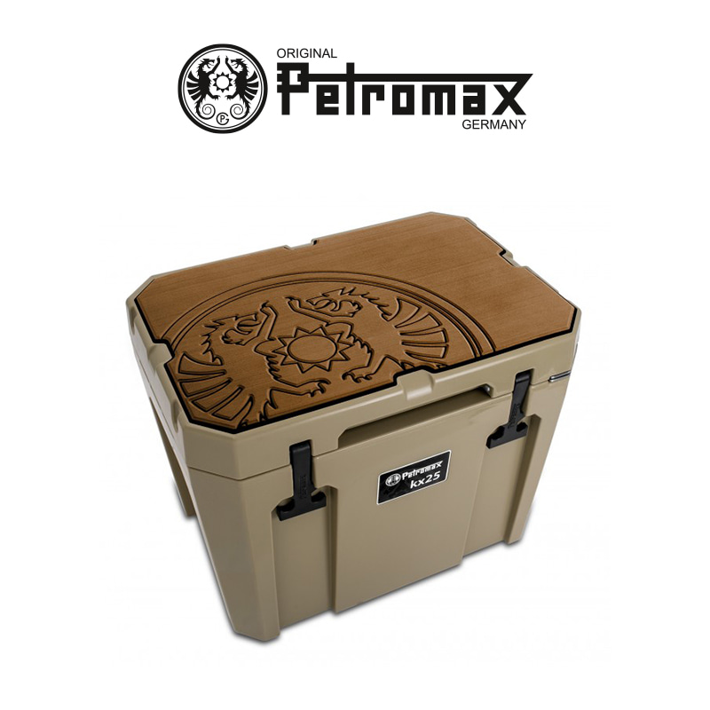 [Petromax] 페트로막스 쿨박스(50L)용 접착 패드 브라운 드래곤 엠블럼 (PM-KX50-PADW-D)