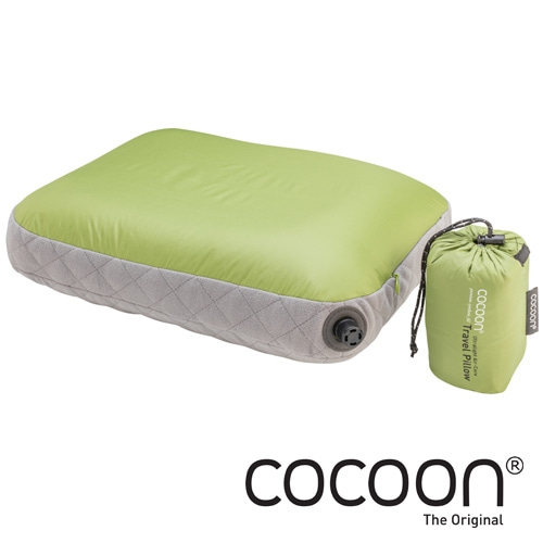 [cocoon] 코쿤 휴대용 울트라라이트 퀼팅 사각 여행용 베개 와사비 (ACP3-UL2Q)
