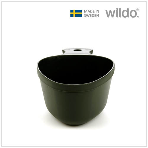 [윌도] 스웨덴 군용 다목적 휴대 캠핑용 컵 [코사 아미] _올리브 (WD-S435)